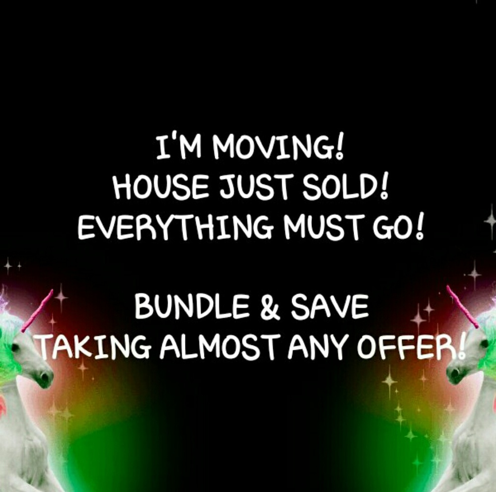 MOVING SALE!